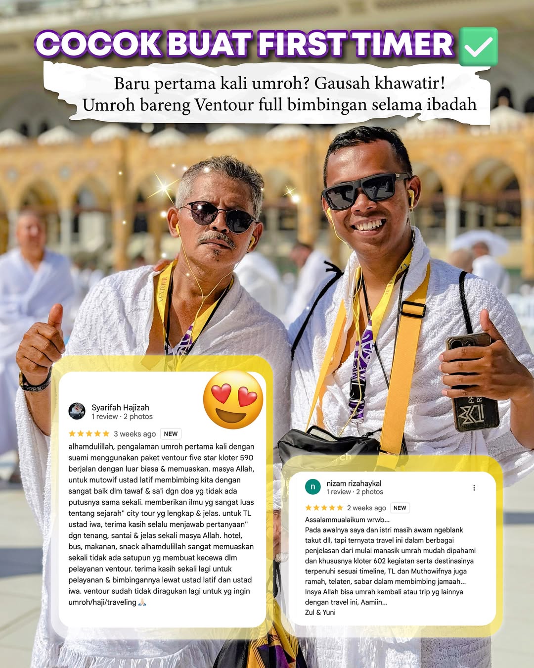 Umroh bareng Ventour selalu bikin jatuh hati saking nyamannya 🥹❤️Ada yang ngerasain hal yang sa (10)