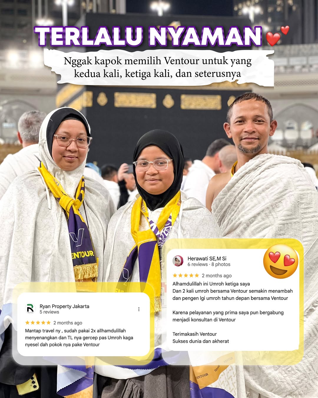 Umroh bareng Ventour selalu bikin jatuh hati saking nyamannya 🥹❤️Ada yang ngerasain hal yang sa (7)