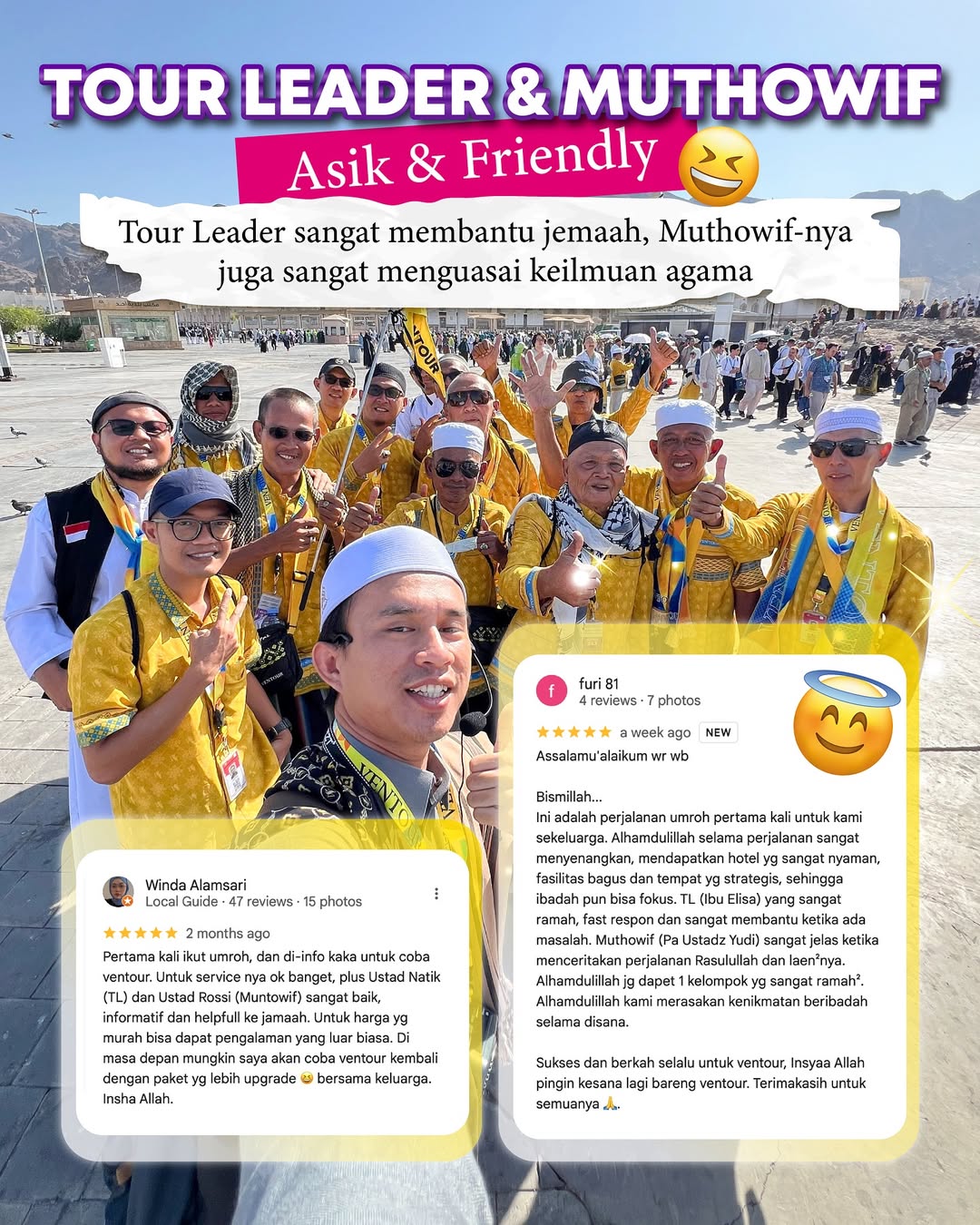 Umroh bareng Ventour selalu bikin jatuh hati saking nyamannya 🥹❤️Ada yang ngerasain hal yang sa (8)